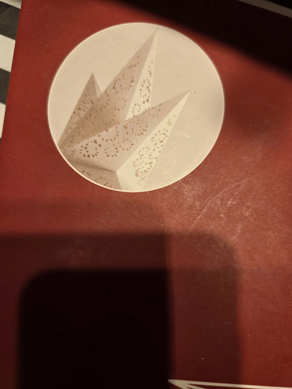 NIB Paper Star Shade Pendant Light - Christmas Decor Holiday Decorative Star 35